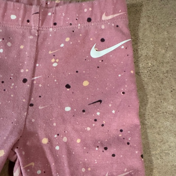 Nike- Pink Baby Leggings, Size 9M - Picture 2 of 4